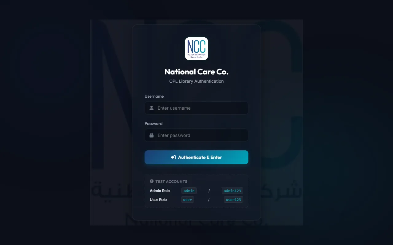 OPL Library portal